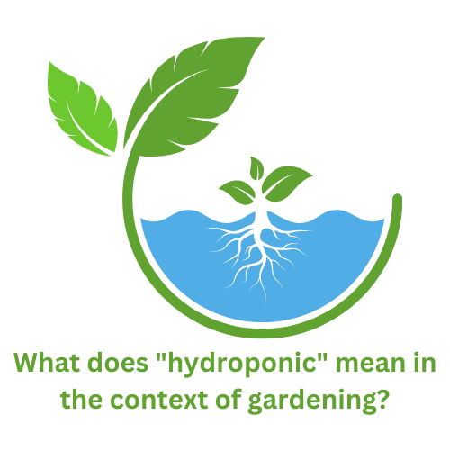 awhat does aeroponic mean in the context of gardening